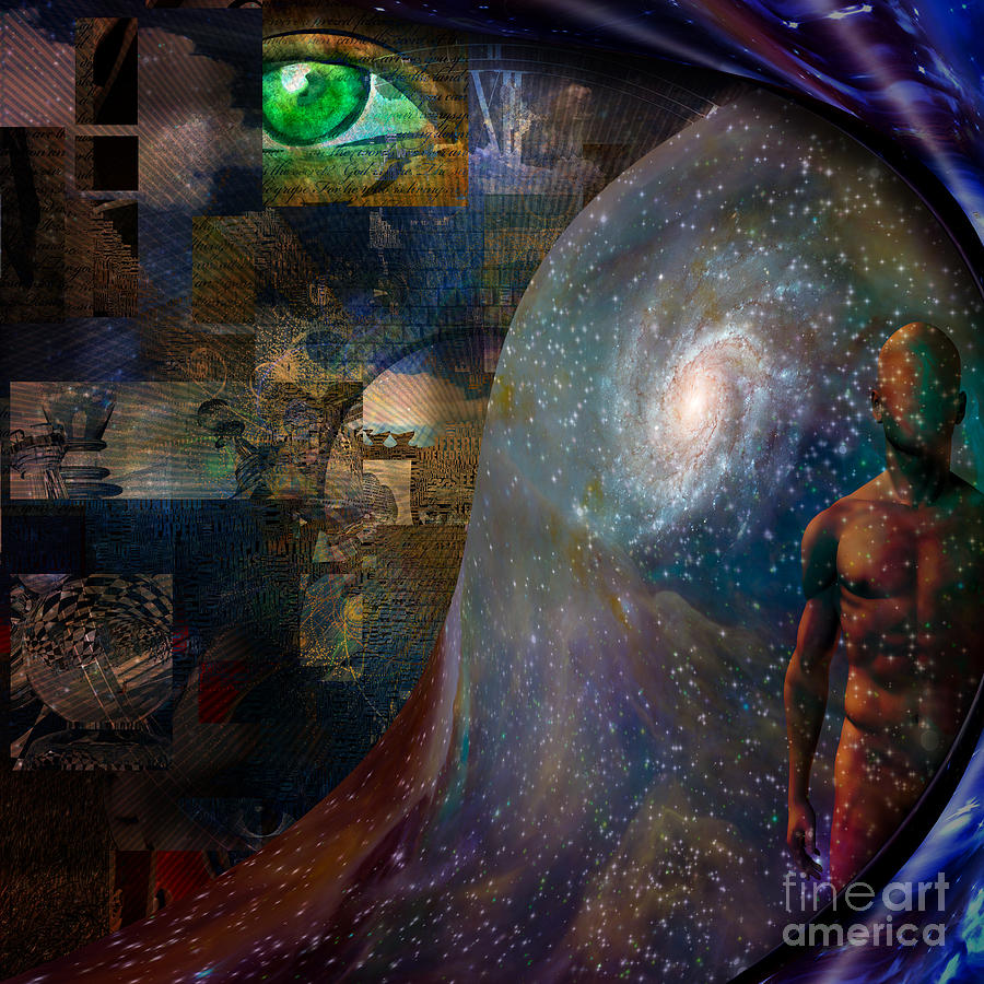 Comprehensive consciousness Digital Art by Bruce Rolff