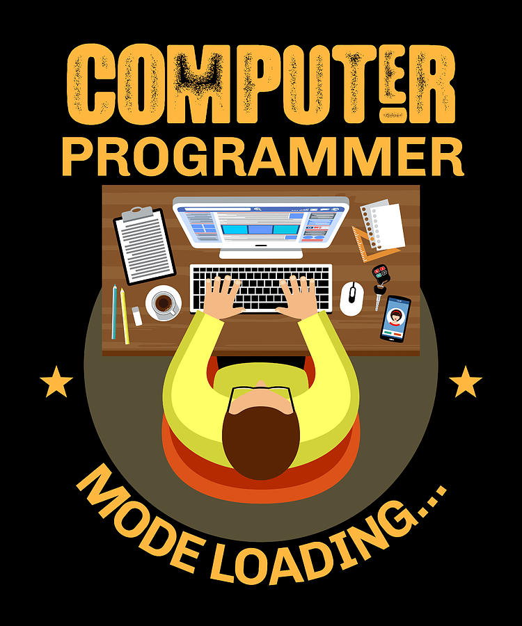 Computer Programmer Mode Loading Digital Art by The Primal Matriarch ...