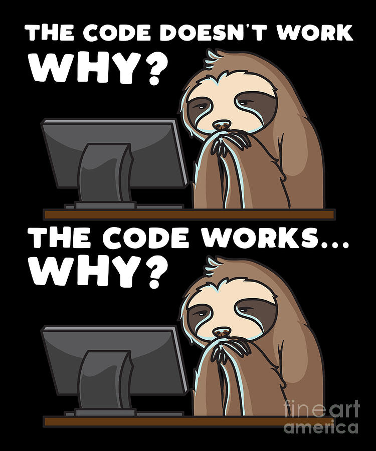 Computer Scientist Programmer Computer Funny Digital Art by Joyce W ...