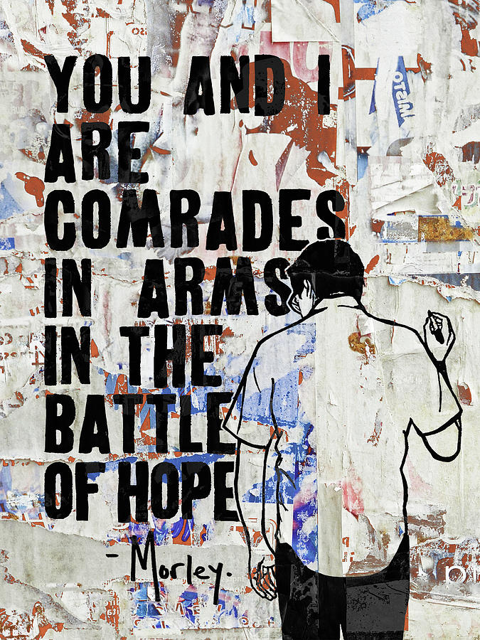Comrades in Arms Painting by Morley Comrades in Arms Painting by Morley