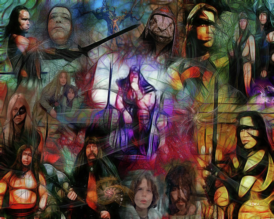 Conan The Barbarian Digital Art by Studio B Prints