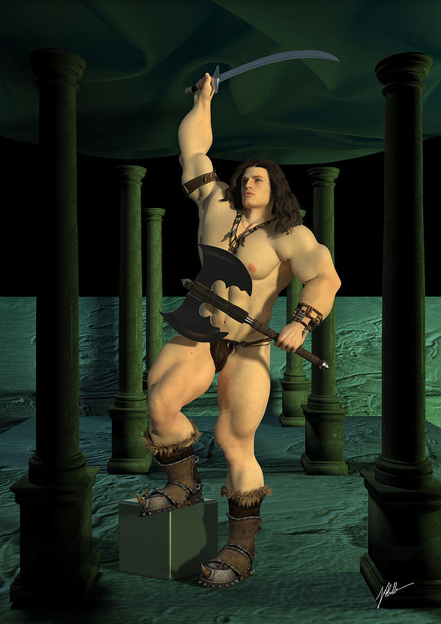 Conan The Barbarian Number Eleven Digital Art