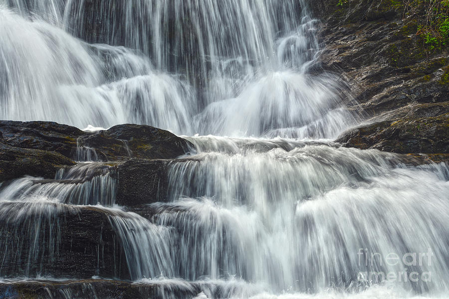 Conasauga Waterfall 6 Photograph by Phil Perkins