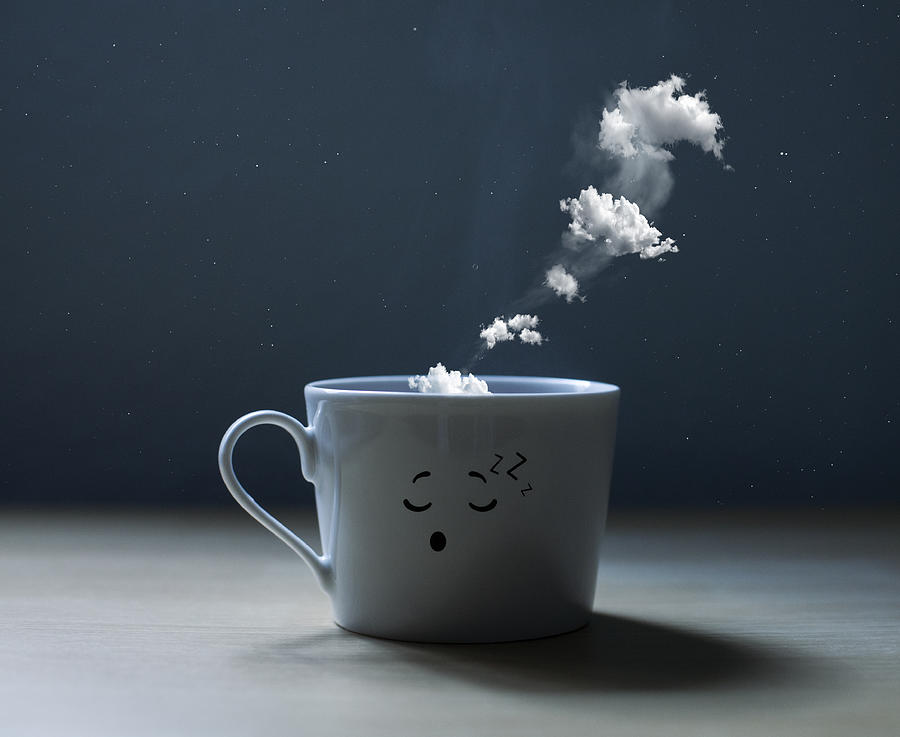 Conceptual photo of a dreaming cup. Photograph by Juana Mari Moya