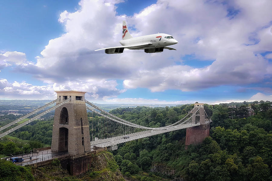 Concorde Final Flight Digital Art by Airpower Art