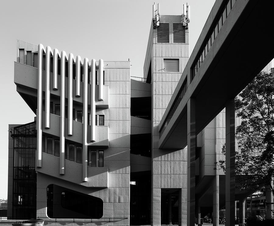 Concrete Perspectives - Roger Stevens Building - Leeds Photograph by Philip Openshaw