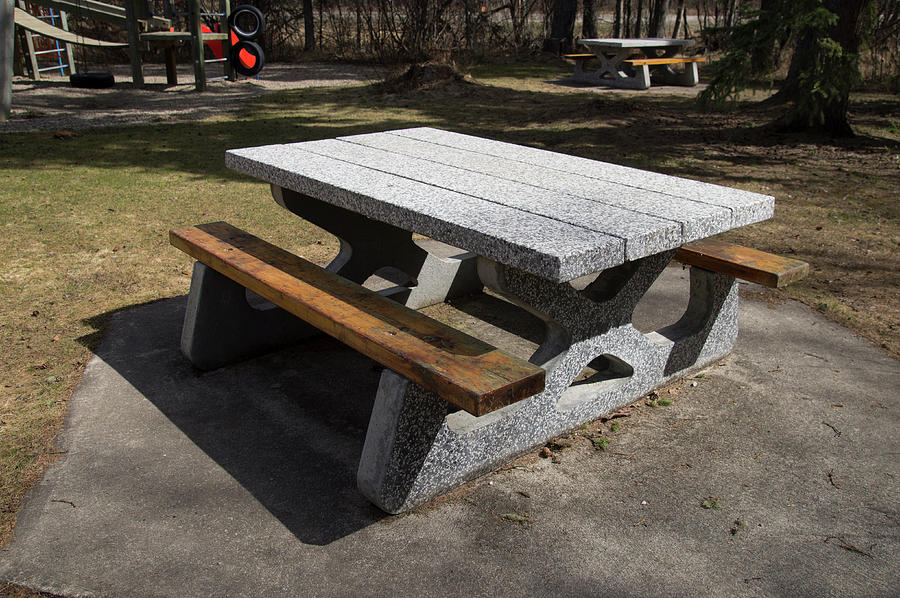 concrete picnic table for sale