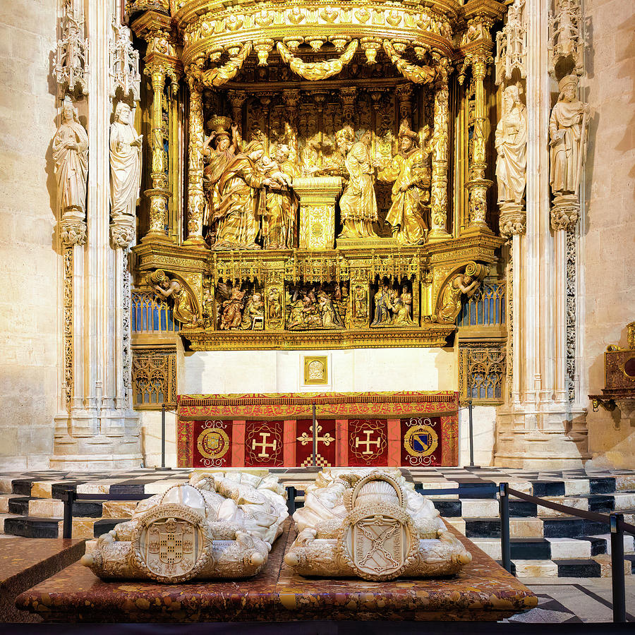 Condestable Chapel of the Cathedral of Burgos Photograph by Jordi Carrio Jamila