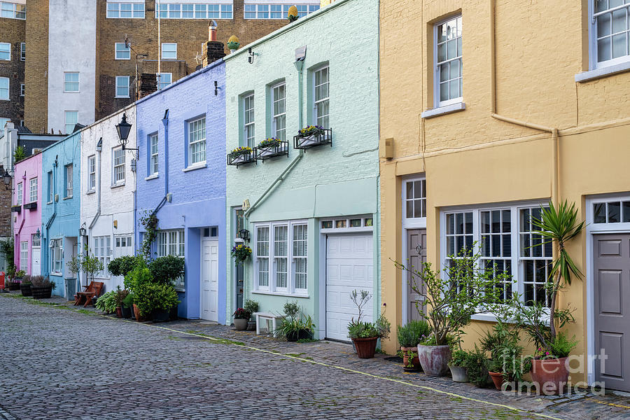 Conduit mews Bayswater London UK Photograph by Tim Gainey
