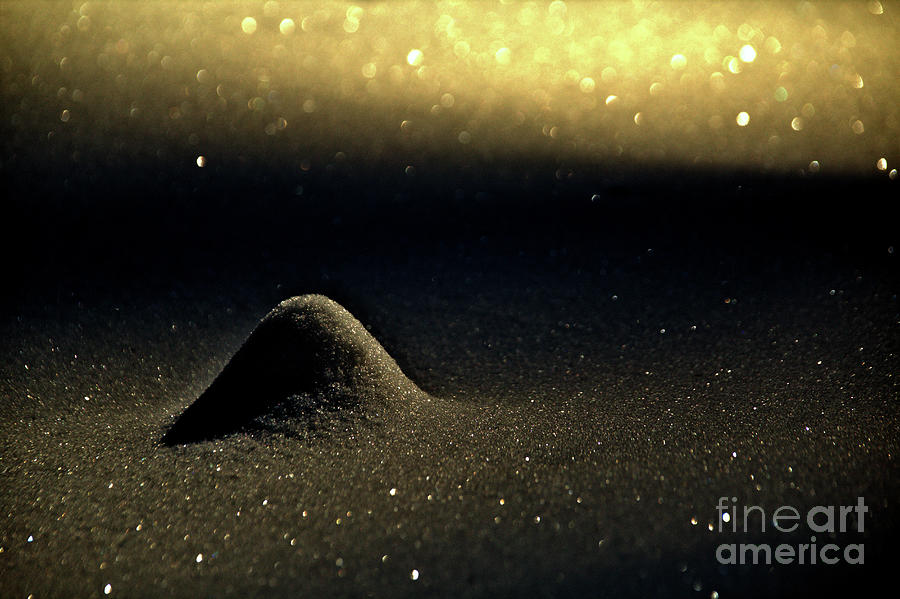 Snow Photograph - Cone Reflections by Roland Stanke Snow Photograph - Cone Reflections by Roland Stanke