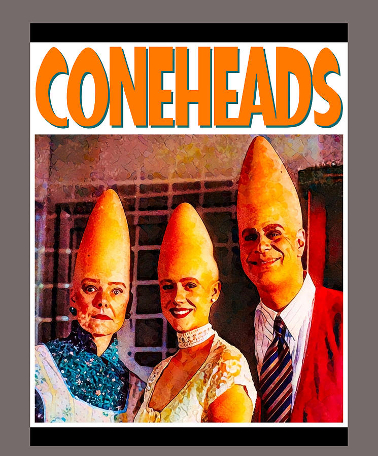 Coneheads Movie Poster Digital Art By Octavia Webster Fine Art America