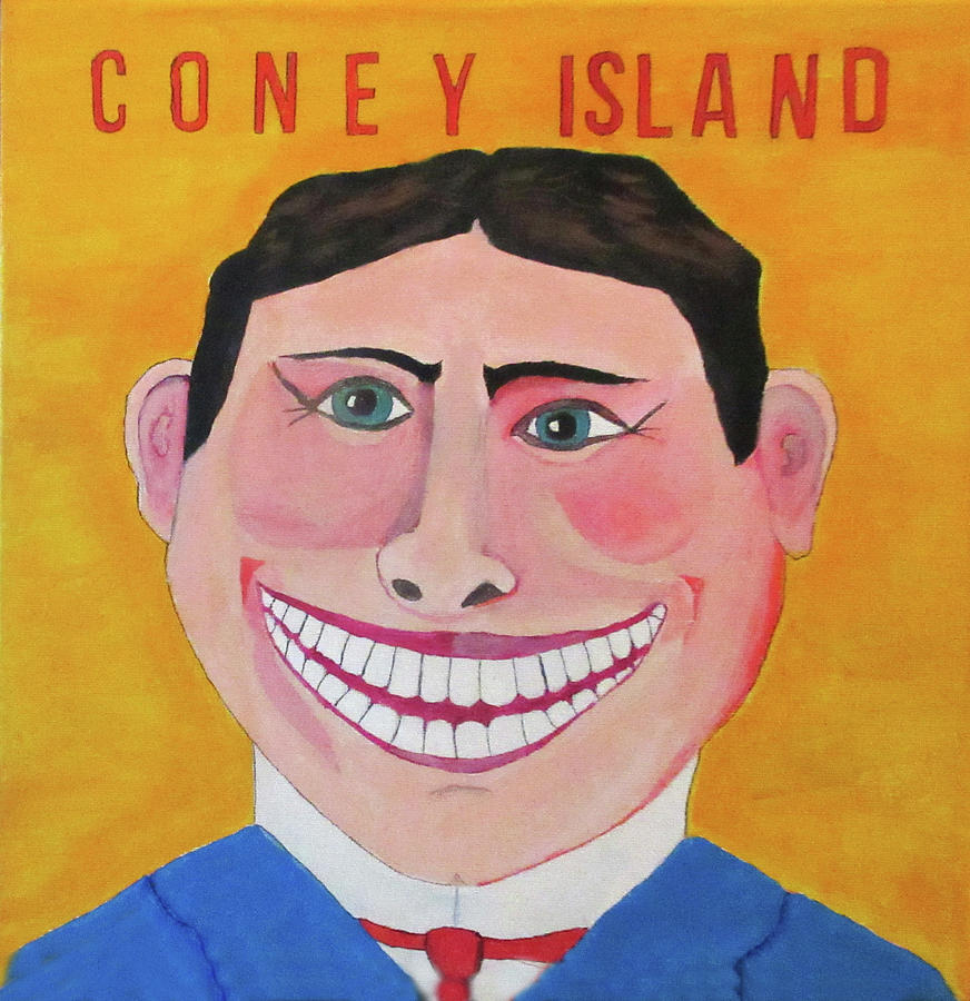 Coney Island Icon Painting by Gordon Wendling - Fine Art America