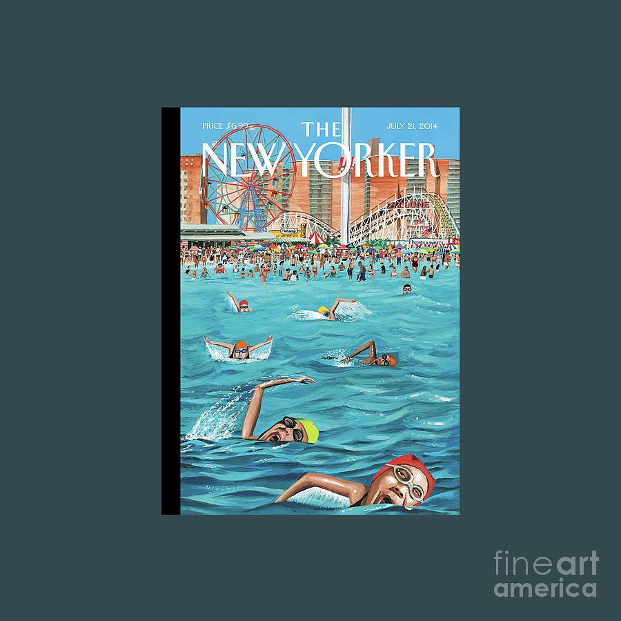 Coney Island Drawing by Lucas S White Fine Art America