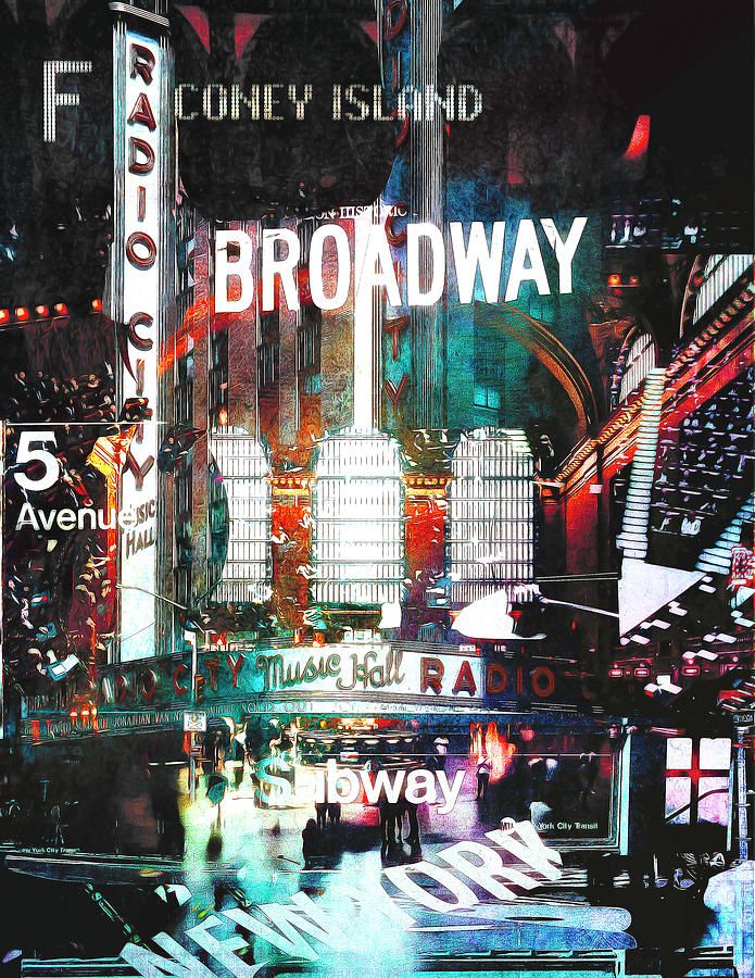 Coney island to broadway by Orenda Pixel Design Coney island to broadway by Orenda Pixel Design