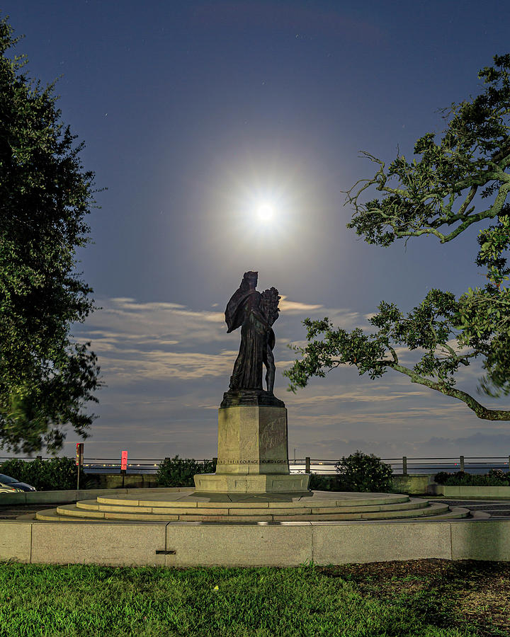 Confederate Photograph - Confederate Defenders Of Charleston By Moon Light by SC Shank Confederate Photograph - Confederate Defenders Of Charleston By Moon Light by SC Shank