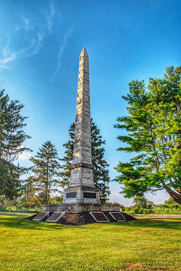 Confederate Monument at Finn Point National Cemetery Photograph by ...