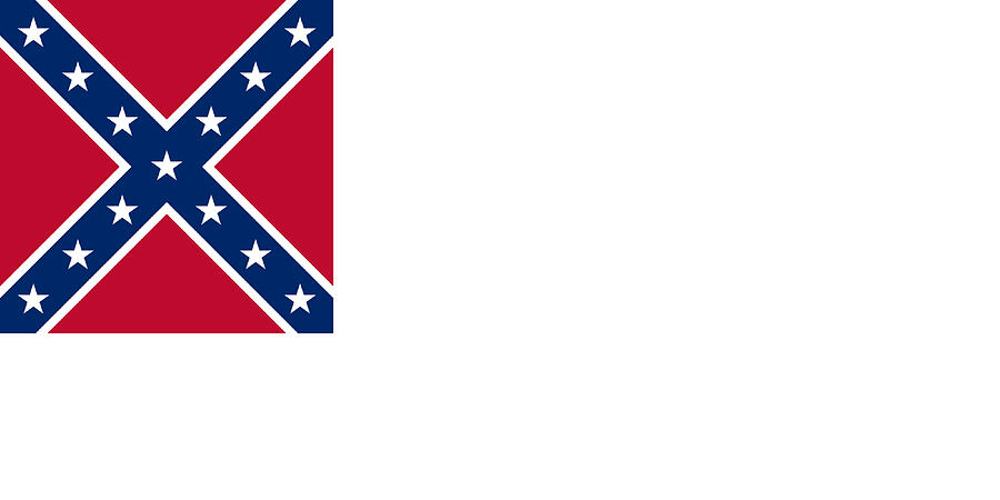 Confederate States 2nd National Flag Digital Art by Robert Banach Confederate States 2nd National Flag Digital Art by Robert Banach