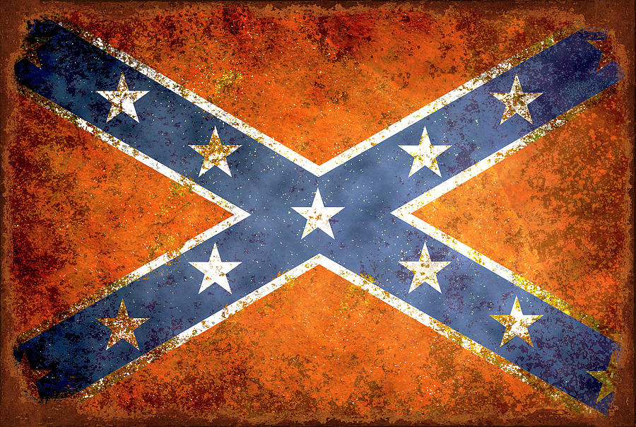 Confederate Flags Civil War Paintings