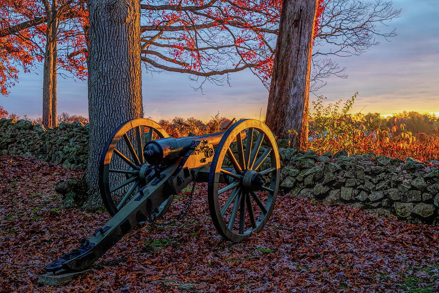 Gettysburg Sunrise Photograph by Rod Best