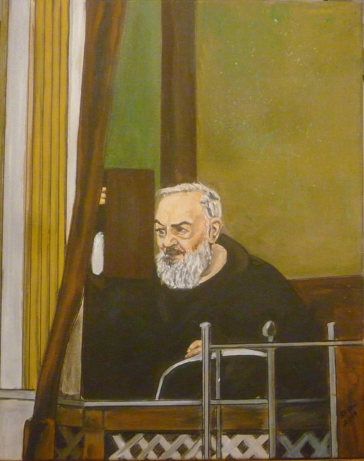 Confessional Painting by Bryan Bustard