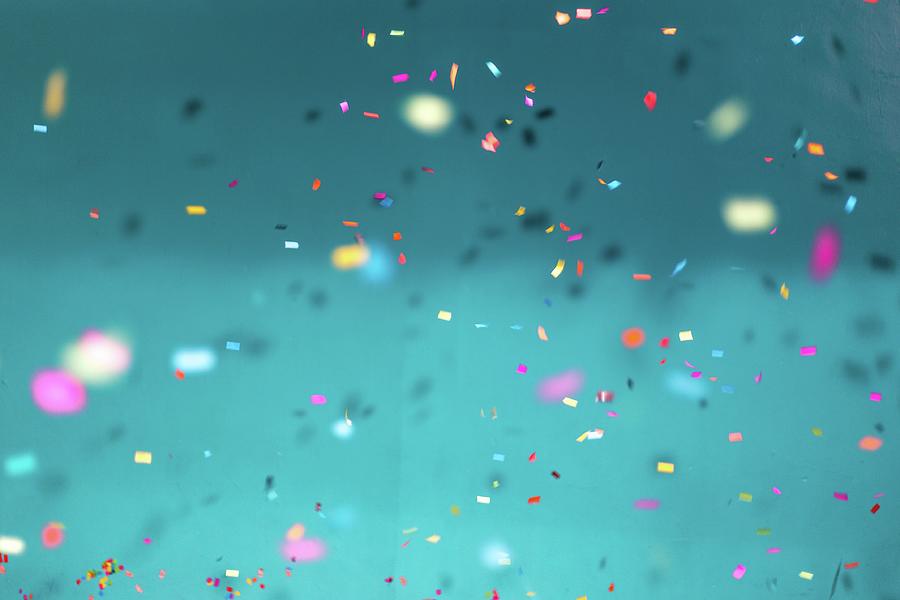 Confetti Explosion Photograph by FRANK Designs Fine Art America