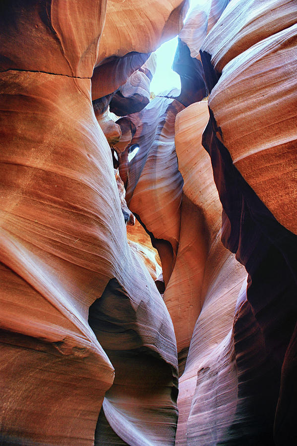 Antelope Canyon Photograph - Confined Spaces by Brian Kerls