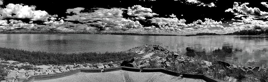 Confluence II BW Photograph by C H Apperson