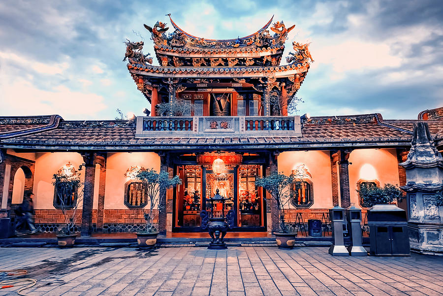 Architecture Photograph - Confucius Temple by Manjik Pictures