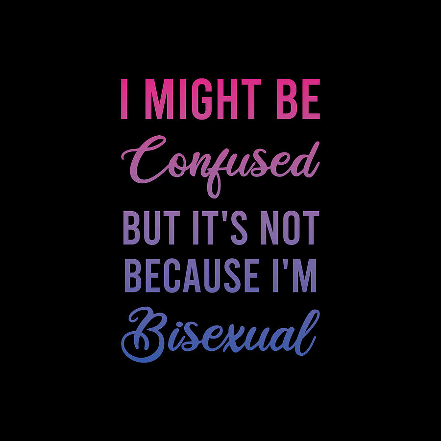 Confused Bisexual Poster Trending Painting By Heather Harris Fine Art America