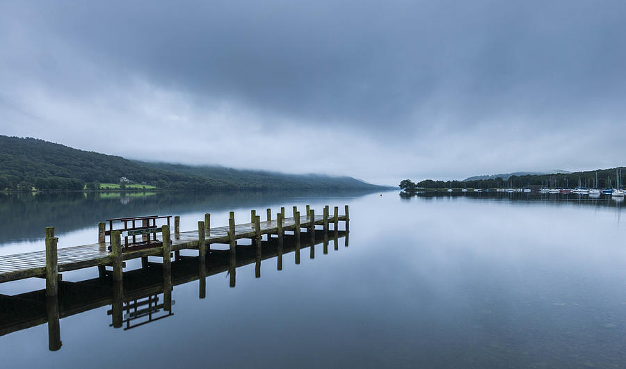 Coniston Water at dawn Photograph by © Ian Laker Photography