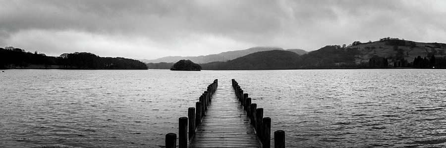 Coniston Water Boat Jetty Lake District Photograph by Sonny Ryse