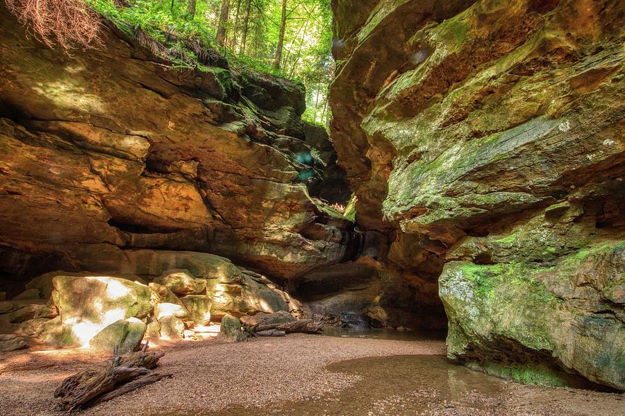 Conkles Hollow Ohio Photograph by Ron Grafe