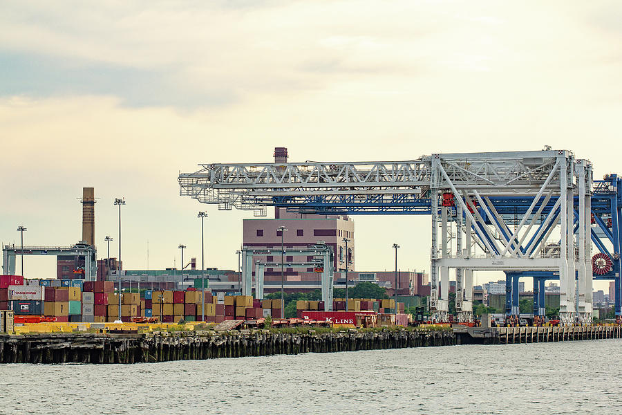 Conley Terminal Port of Boston Photograph by Denise Kopko