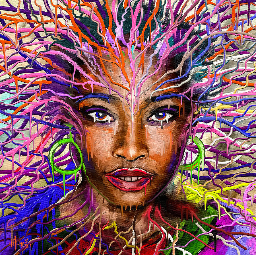 Connected Painting by Anthony Mwangi - Pixels