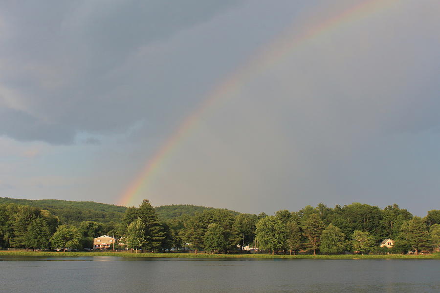 Connecticut River Rainbow At Barton Cove Photograph