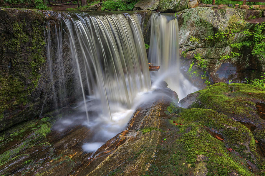 Connecticut Waterfalls Curtain Photograph by Juergen Roth