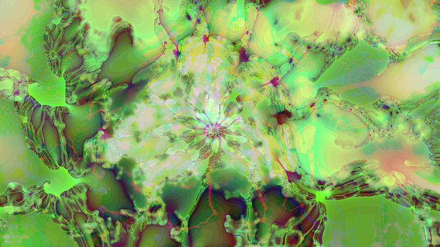 Connection Chaos Digital Art by Cheryl Charette