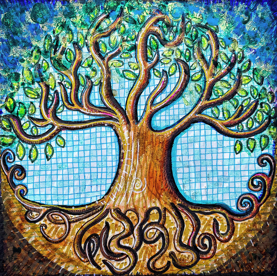 Connection. Tree of Life Drawing by Kristen Palana - Pixels