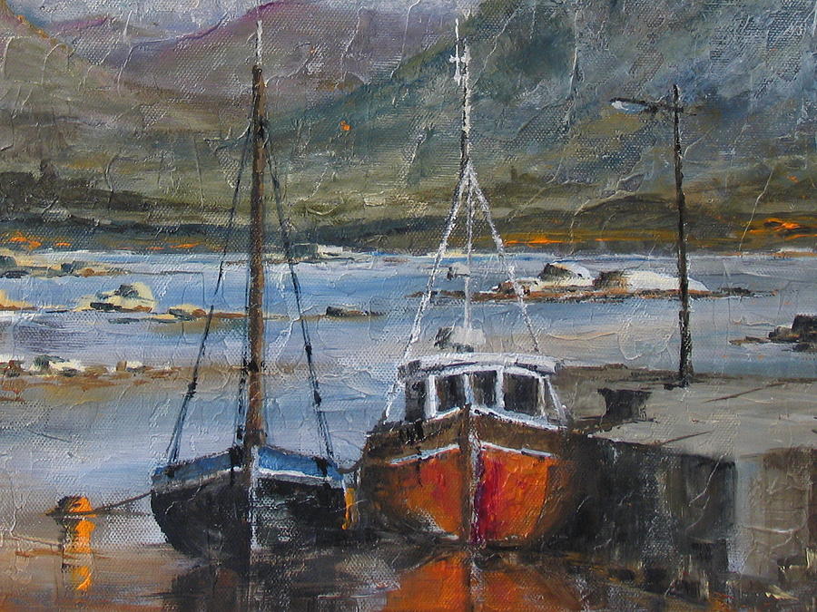  Connemara, Co Galway Painting by Val Byrne
