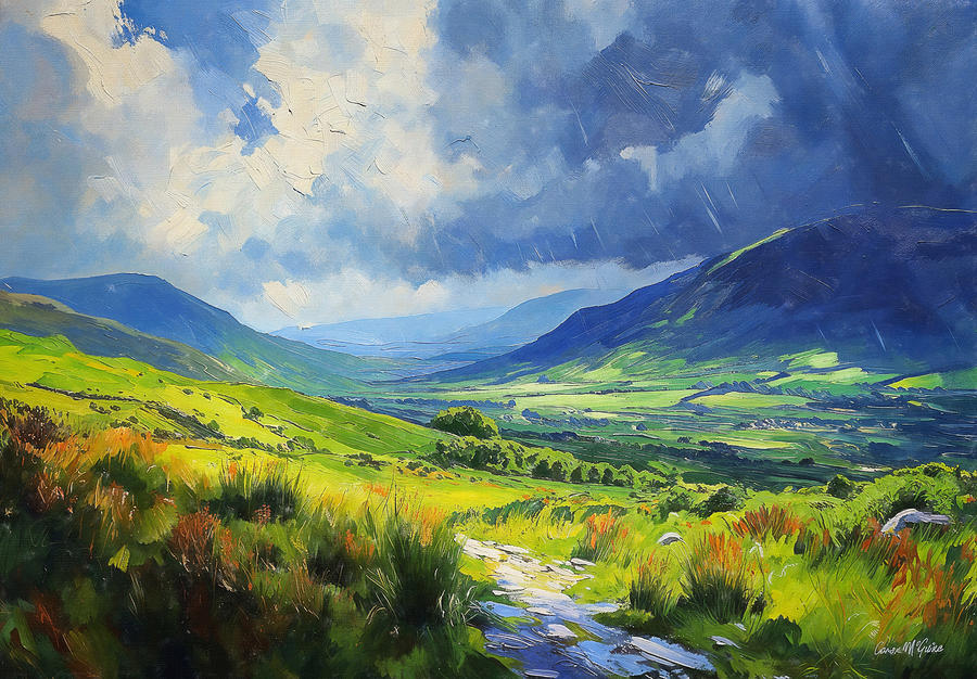 Connemara Fields II Painting