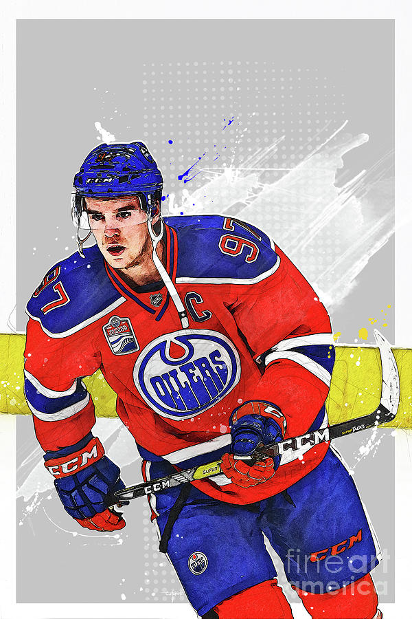 Connor McDavid Digital Art by Eys Qui - Fine Art America