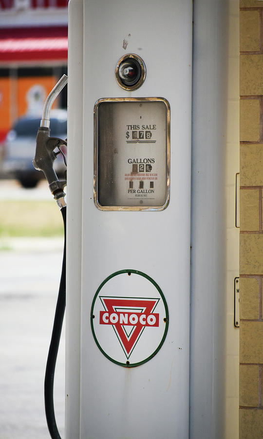 Conoco Fuel Pump Photograph by Sasha Kelton - Fine Art America