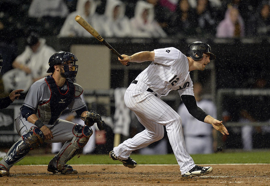 Conor Gillaspie, Adam Eaton, and Yan Gomes Photograph by Brian Kersey