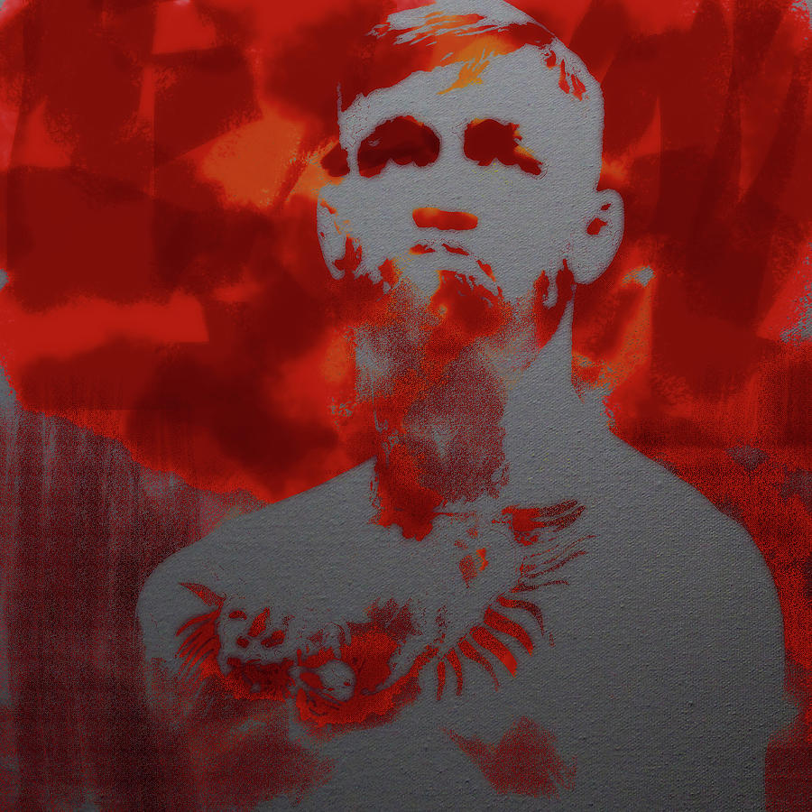 Conor Mcgregor Mixed Media - Conor McGregor Ready for The Fight by Brian Reaves