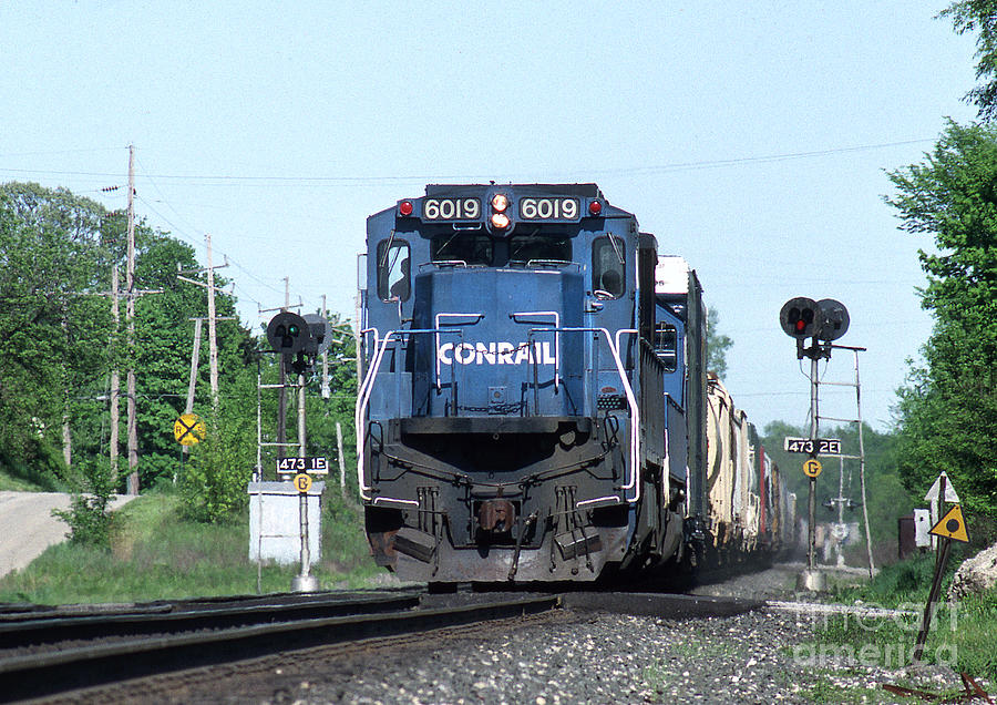 Conrail Signals Photograph by Sean Graham-White | Fine Art America