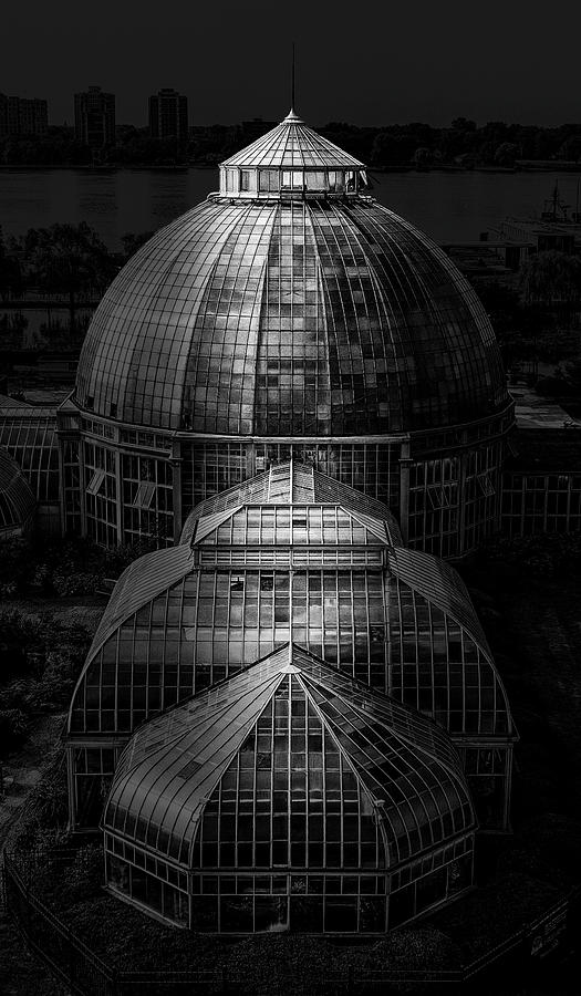 Detroit Photograph - Conservatory Domes by Pat Eisenberger