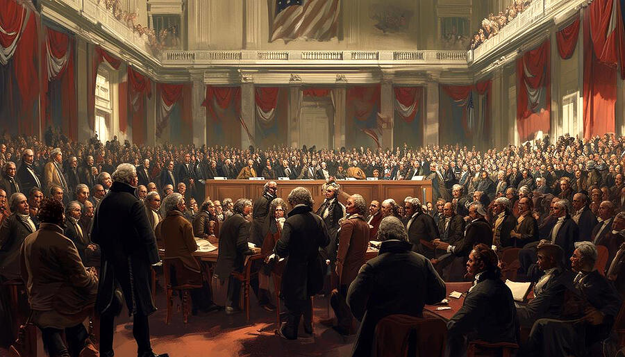Constitution Ratification Convention New York Digital Art by We The People Prints Constitution Ratification Convention New York Digital Art by We The People Prints