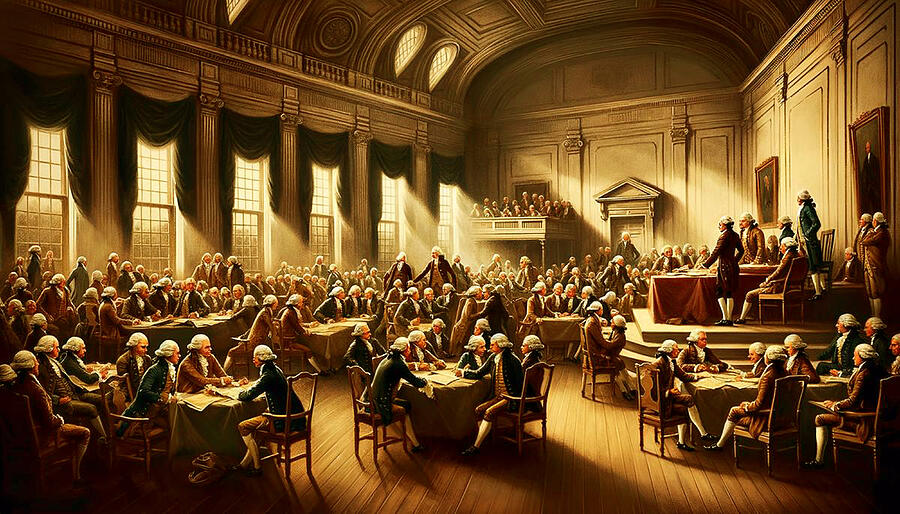 Constitution Ratification Debate New York Digital Art by We The People Prints Constitution Ratification Debate New York Digital Art by We The People Prints