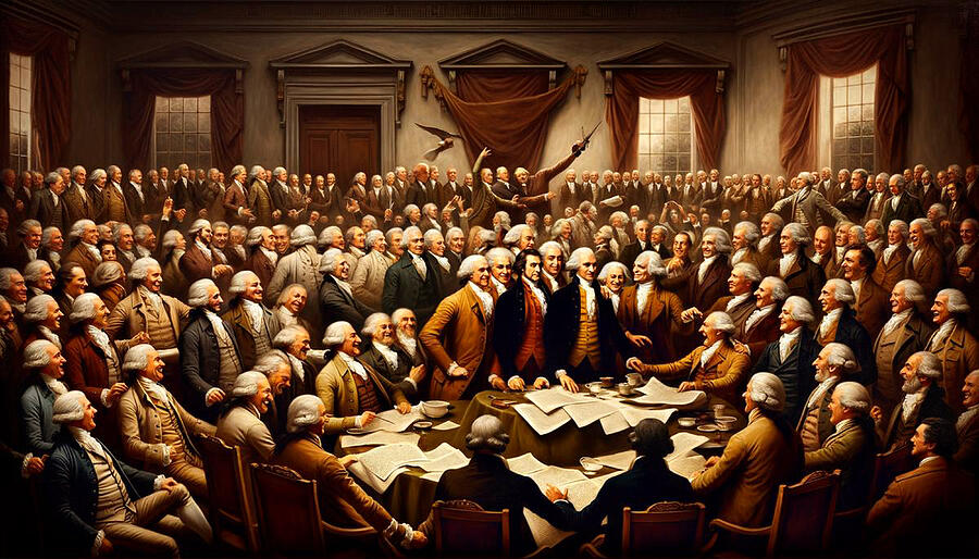 Constitutional Convention Digital Art by We The People Prints Constitutional Convention Digital Art by We The People Prints