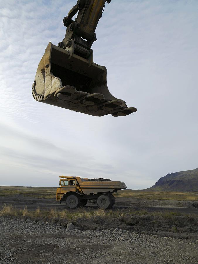 Construction site in Reykjavik, Iceland Photograph by Arctic-Images